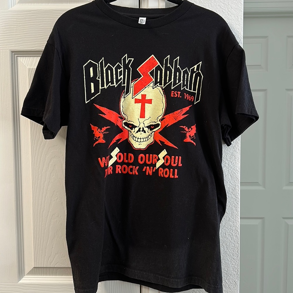 New Black Sabbath Skull T-Shirt
